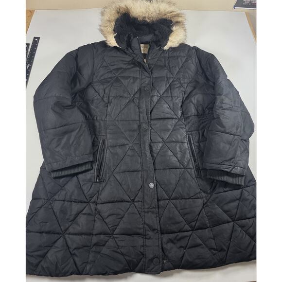 Esprit Faux Fur Puffer Coat Size 3XL - Picture 1 of 6